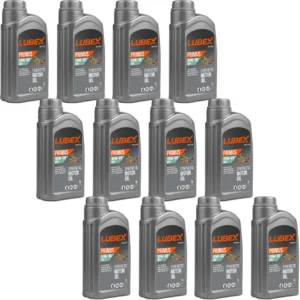 Lubex Primus MV 10W40 1 Lt Sentetik Motor Yağı (12 Adet)