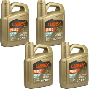 Lubex Primus MV 10W60 4 Lt Tam Sentetik Motor Yağı (4 Adet)