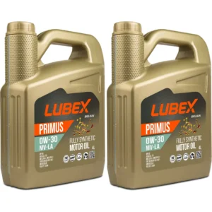 Lubex Primus MV-LA 0W30 4 Lt Tam Sentetik Motor Yağı (2 Adet)