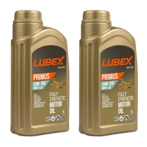 Lubex Primus MV-LA 5W30 1 Lt Tam Sentetik Motor Yağı (2 Adet)