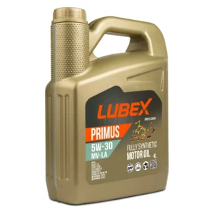 Lubex Primus MV-LA 5W30 4 Lt Tam Sentetik Motor Yağı