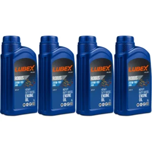 Lubex Robus KM 20W50 1 Lt Mineral Motor Yağı (4 Adet)