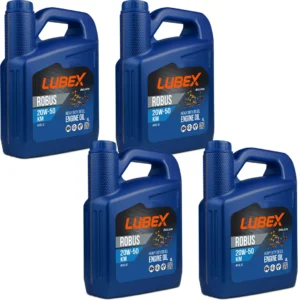 Lubex Robus KM 20W50 4 Lt Mineral Motor Yağı (4 Adet)