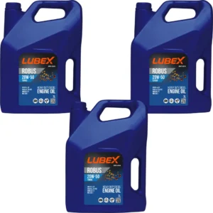 Lubex Robus Turbo 20W50 7 Lt Mineral Motor Yağı (3 Adet)