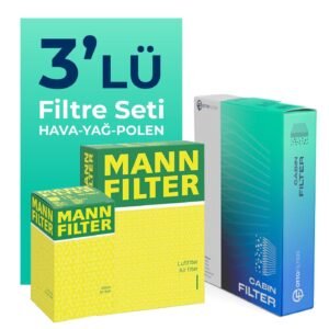 MANN Renault Express 1.5 Dizel Filtre Bakım Seti (2020-2025) 3 Lü