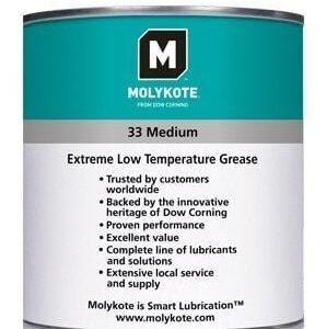 Molykote 33 Medium - Silikon Bazlı Düşük Sıcaklık Gresi 1 kg Gres Yağı Üretim 2026