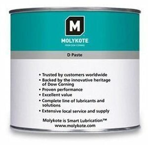 Molykote D Paste - Düşük Hız Gresi 1 kg Gres Yağı Üretim 2026