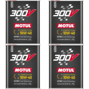 Motul 300V Competition 10W40 2 Lt Tam Sentetik Motor Yağı (4 Adet)
