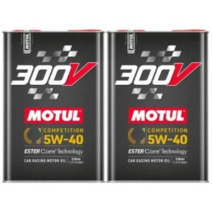 Motul 300V Competition 5W40 2 Lt Tam Sentetik Motor Yağı (2 Adet)