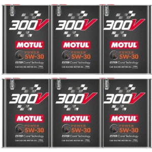 Motul 300V Power 5W30 2 Lt Tam Sentetik Motor Yağı (6 Adet)