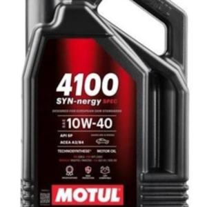 MOTUL 4100 SYNERGİE+ 10W-40 5 LT (6100 SYN-NERGY 10W-40 5 LT ) (305-112892)