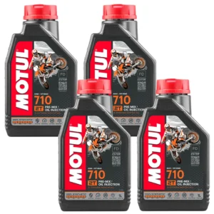 Motul 710 2T 1 Lt 2 Zamanlı Motosiklet Yağı (4 Adet) Motor Yağı Üretim 2026