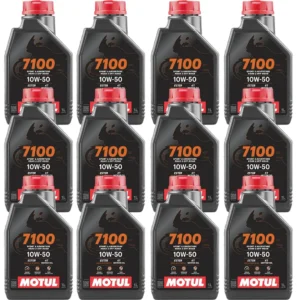 Motul 7100 4T 10W50 1 Lt Motosiklet Yağı (12 Adet) Motor Yağı Üretim 2026