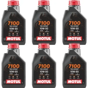 Motul 7100 4T 10W50 1 Lt Motosiklet Yağı (6 Adet) Motor Yağı Üretim 2026