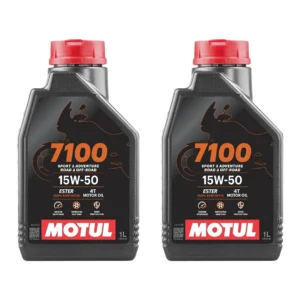 Motul 7100 4T 15W50 1 Lt Motosiklet Yağı (2 Adet) Motor Yağı Üretim 2026