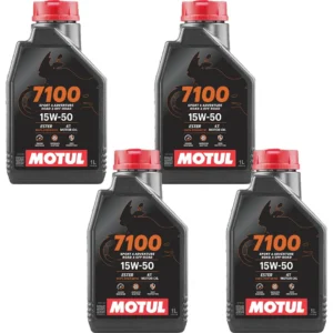 Motul 7100 4T 15W50 1 Lt Motosiklet Yağı (4 Adet) Motor Yağı Üretim 2026