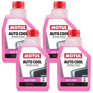 Motul Auto Cool G12 Evo 1 Lt Kırmızı Antifriz (4 Adet)