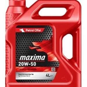 Petrol Ofisi Maxima 20W-50 4 Litre Motor Yağı