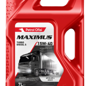 Petrol Ofisi Maximus Turbo Diesel S 15W-40 - 7 Litre Motor Yağı