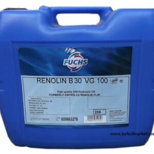Fuchs Renolin B 30 VG 100 - 16 kg Hidrolik Yağı Üretim 2026
