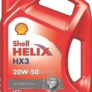 Shell Helix HX3 20W-50 - 4 Litre Motor Yağı
