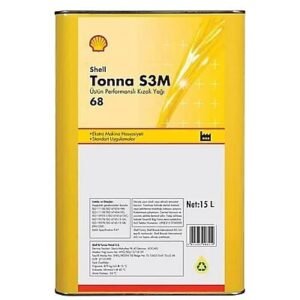 Shell Tonna S3 M 68 - 15 Litre Kızak Yağı