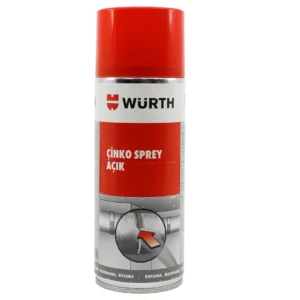 Würth Çinko Sprey Açık Renkli 400 Ml Galvaniz Koruyucu Üretim 2026
