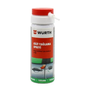Würth Kapı Kilit ve Silah Yağlama Spreyi 50 Ml Üretim 2026